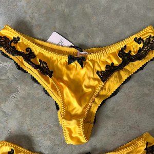 Agent Provocateur Molly Full Brief Yellow Size 4/L